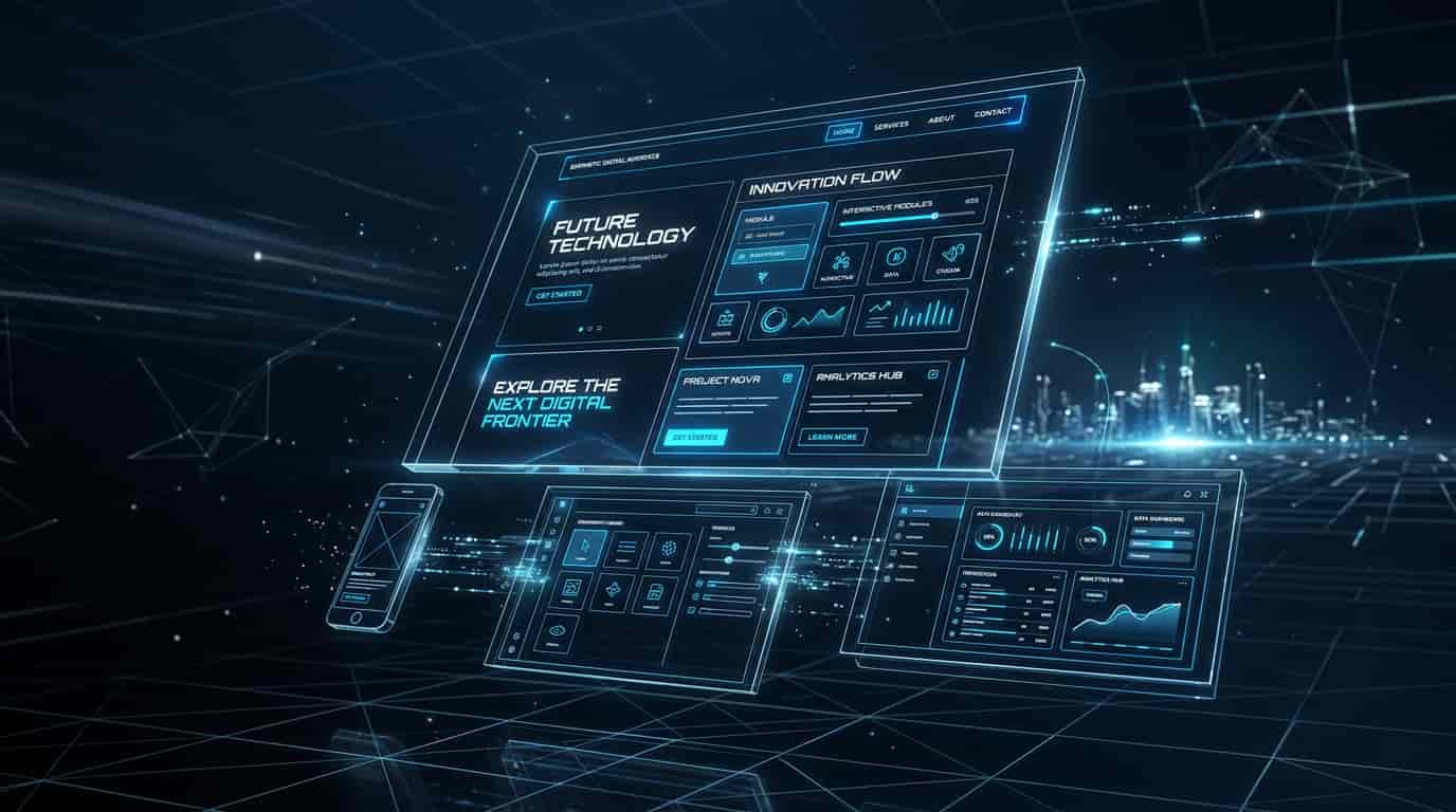 Web Design Futuristic